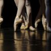 ballet, dancers, foot